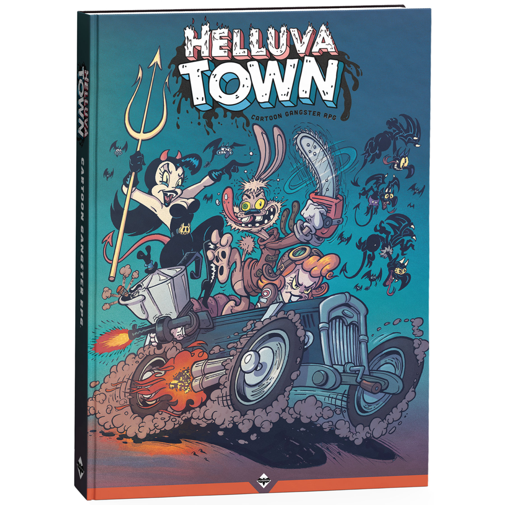 Helluva Town: Cartoon Gangster RPG: Rulebook (Preorder)