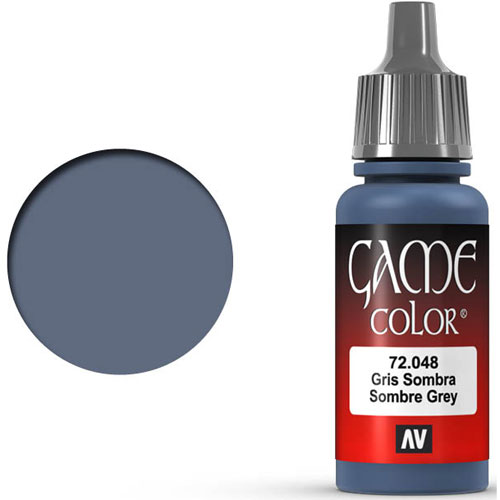 Vallejo Game Color: Sombre Grey (17ml)