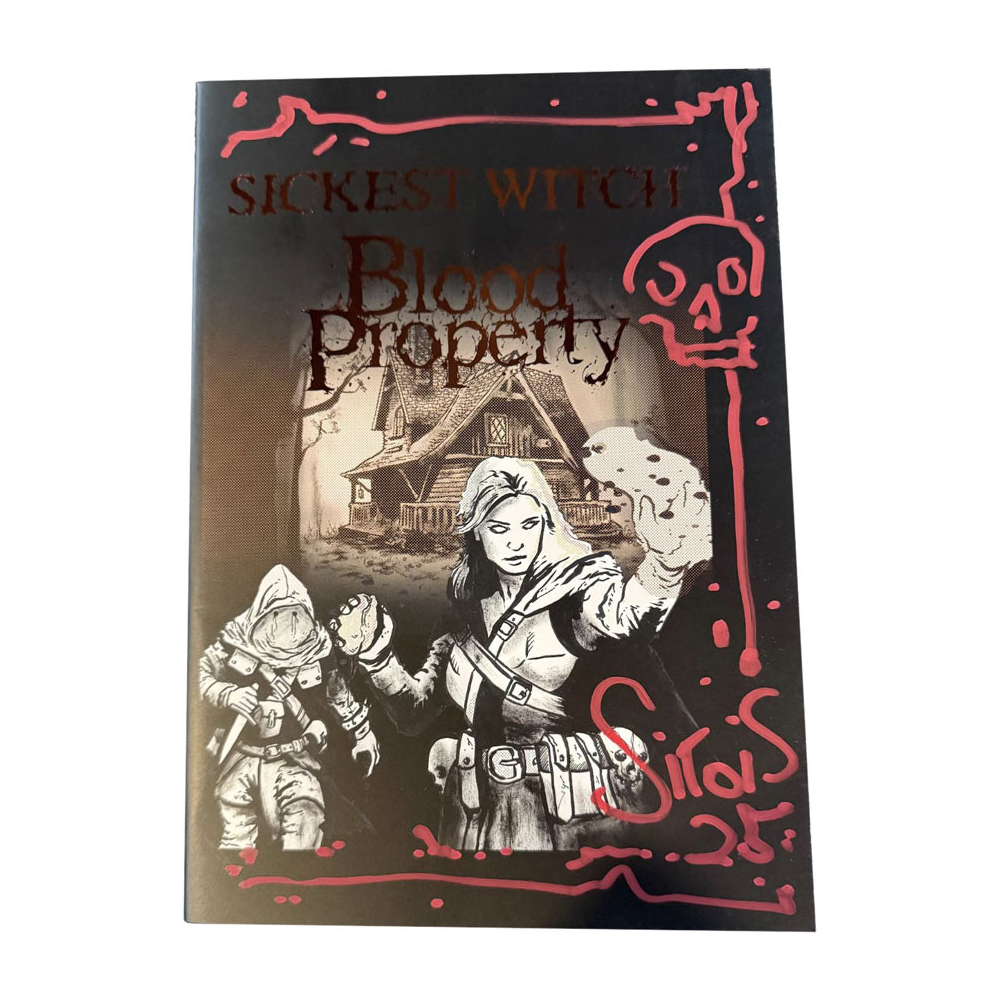 Sickest Witch RPG: Blood Property Adventure Zine (Preorder)