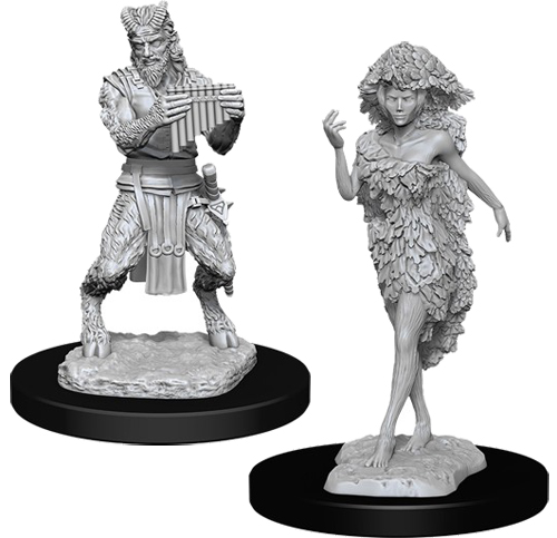 D&D Nolzur's Marvelous Unpainted Minis: W11 Satyr & Dryad