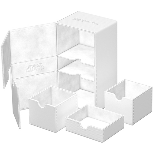 Twin Flip'n'Tray 200+ Monocolor: White (Last Chance)