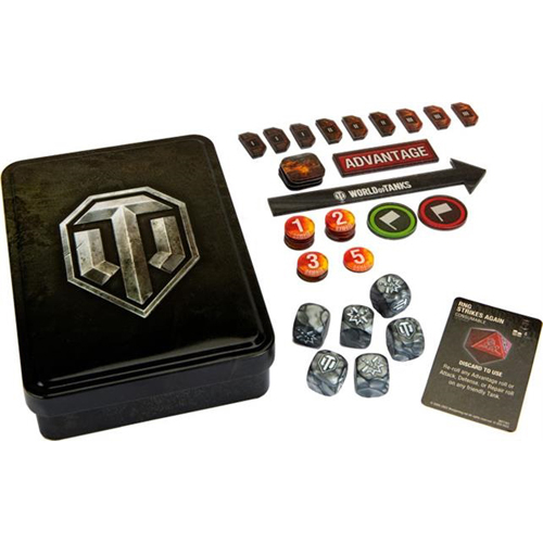 World of Tanks: Gaming Dice & Tokens Tin Set