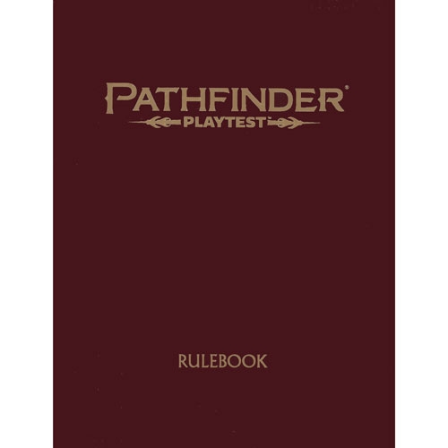 Pathfinder RPG: Playtest Special Edition Rulebook (Hardcover) (Clearance)