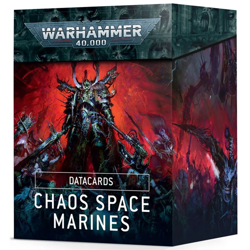 Warhammer 40K: Datacards - Chaos Space Marines (9th Edition)