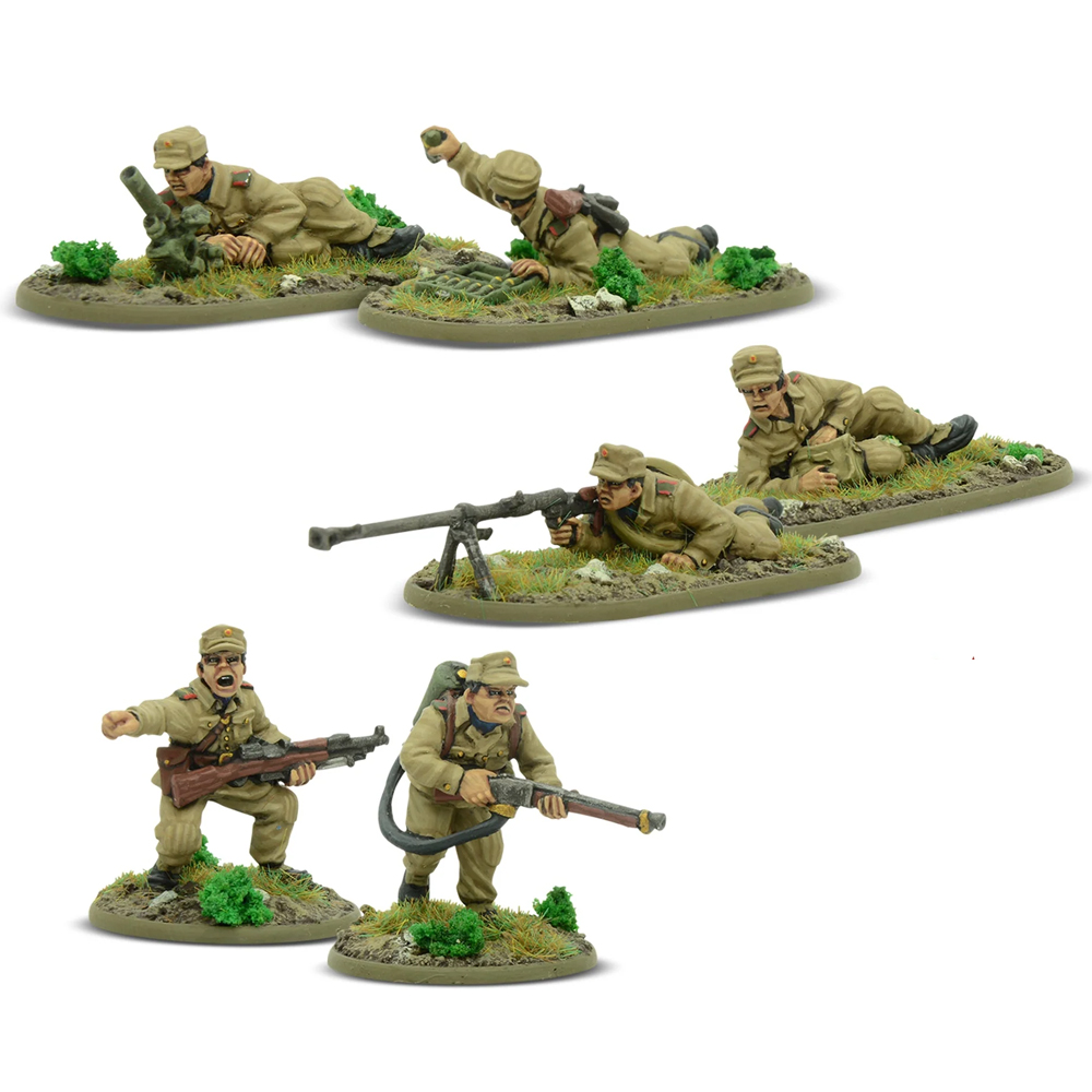 Bolt Action: Korean War - North Korean KPA Weapons Teams (Last Chance)