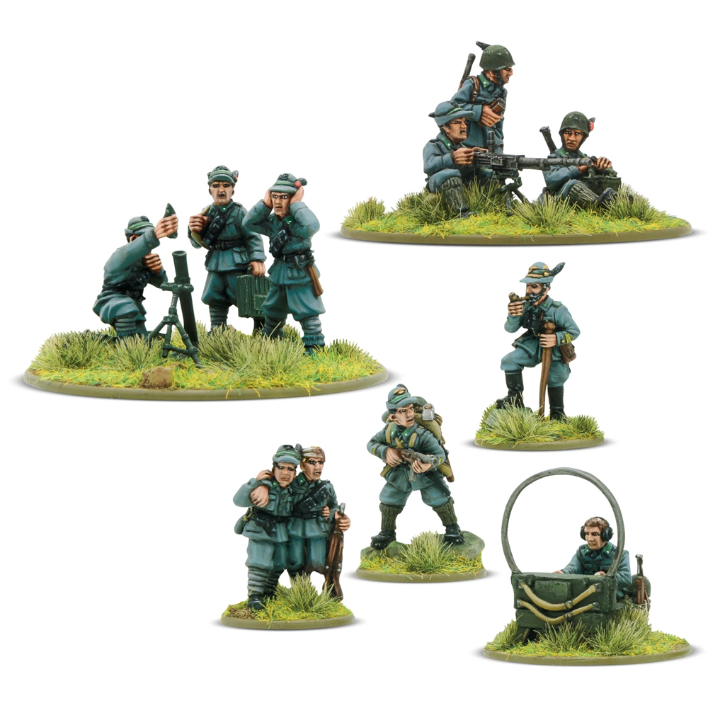 Bolt Action: Italian Alpini Support Group