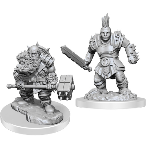 D&D Nolzur's Marvelous Unpainted Minis: W18 Duergar Fighters