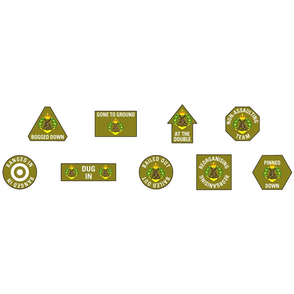 Flames of War: Vietnam - ANZAC (Australian) Token Set