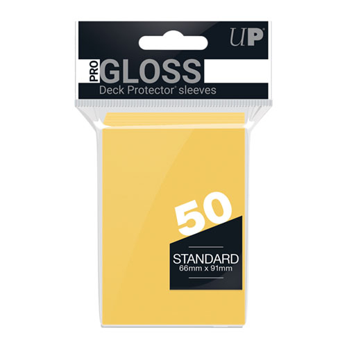 Ultra Pro Sleeves: Yellow (50)