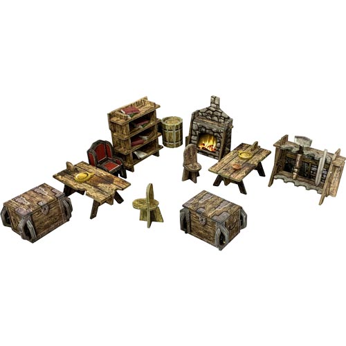 Battle Systems Terrain: Fantasy Village Furniture