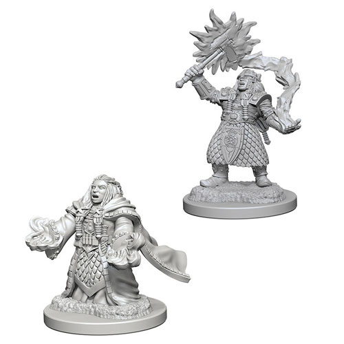 D&D Nolzur's Marvelous Unpainted Minis: W4 Female Dwarf Cleric