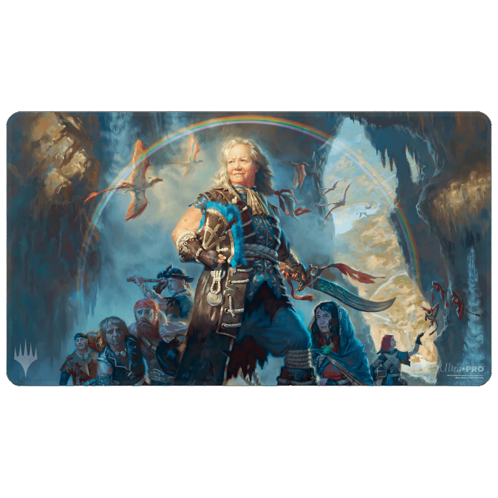 MtG Playmat: The Lost Caverns of Ixalan - Admiral Brass, Unsinkable (Last Chance)