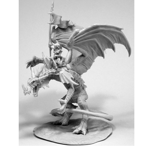 Dark Heaven Bones: Kyra & Lavarath (Dragon and Rider)