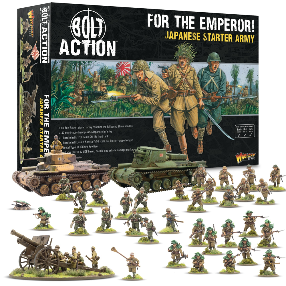 Bolt Action 3E: For the Emperor! Japanese Starter Army