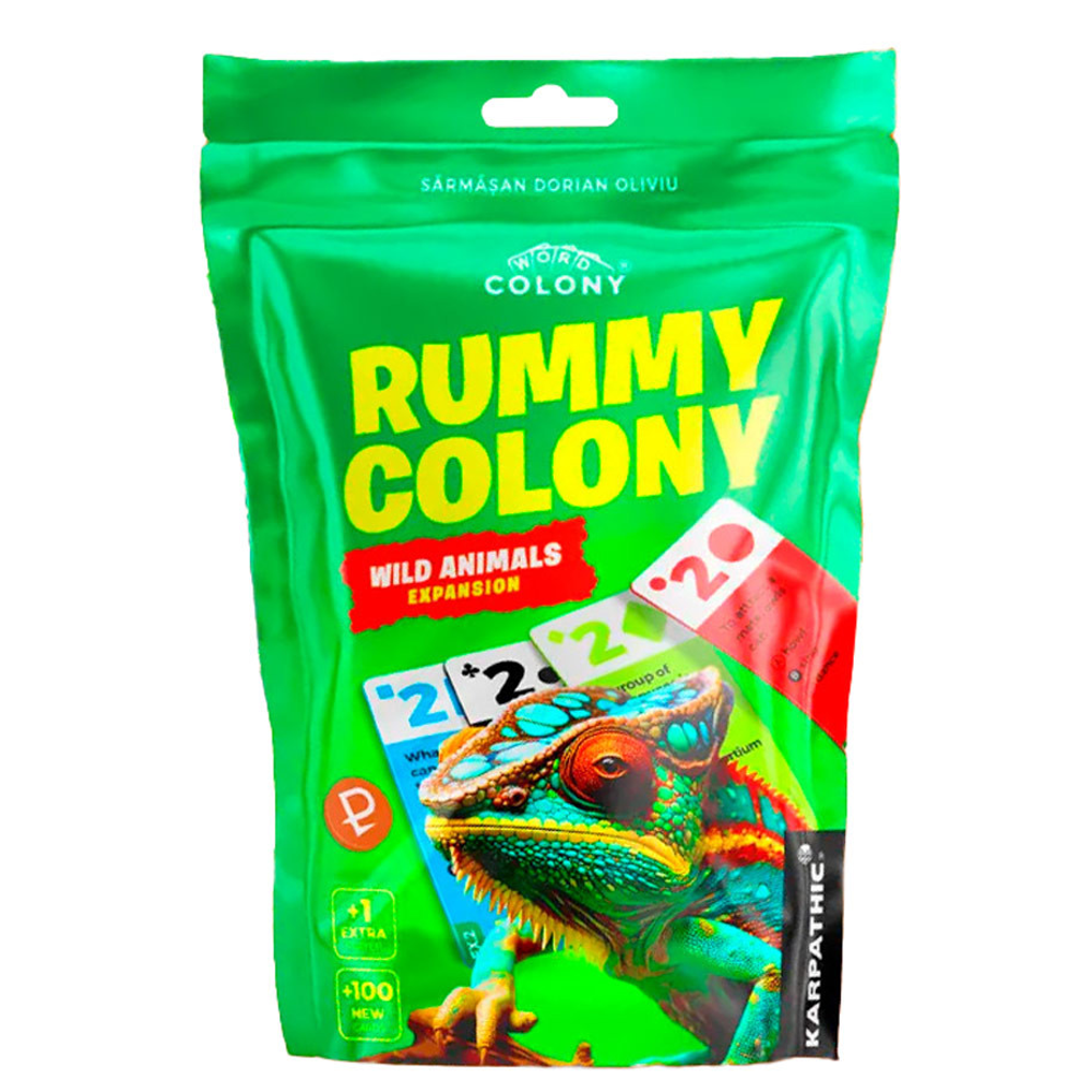 Rummy Colony: Wild Animals Expansion (New Arrival)