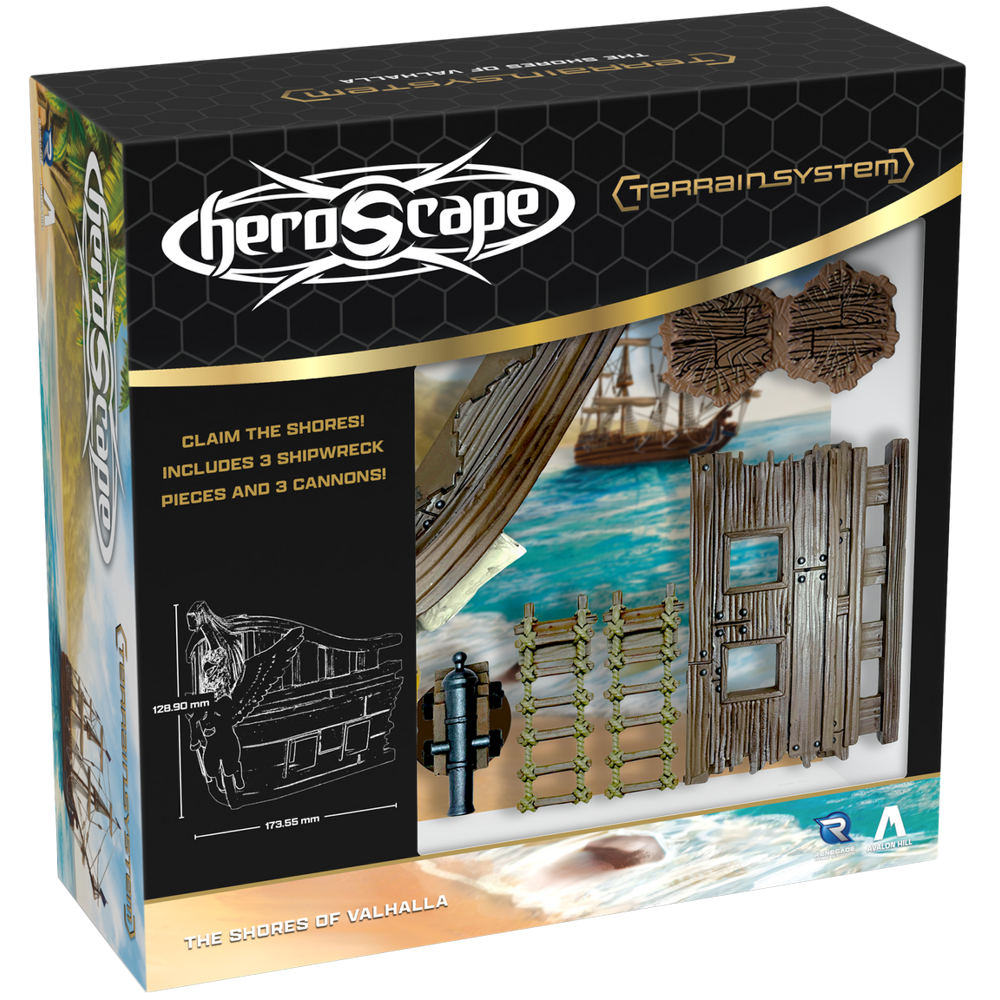 Heroscape: Terrain System - Shores of Valhalla (Preorder)