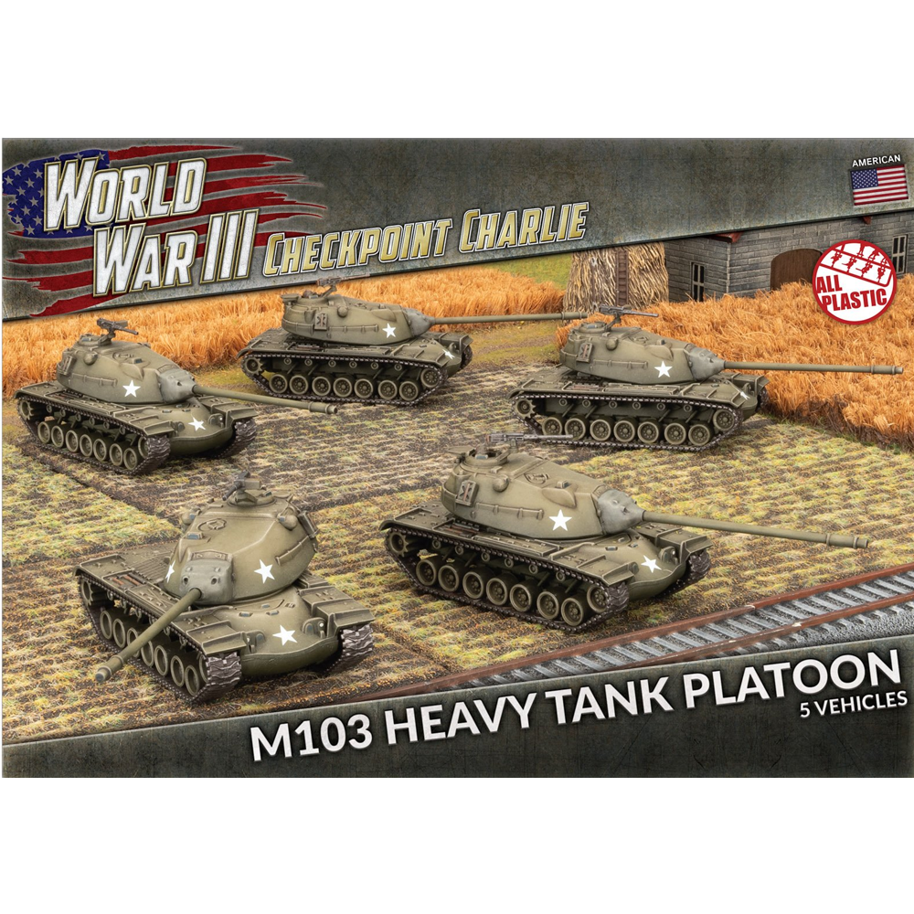 WWIII Team Yankee: American - M103 Heavy Tank Platoon