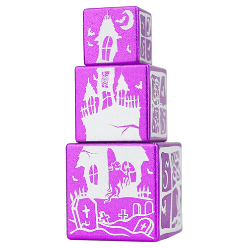 Sirius d6 Dice Set: Haunted House Halloween Stackables (3) (Last Chance)
