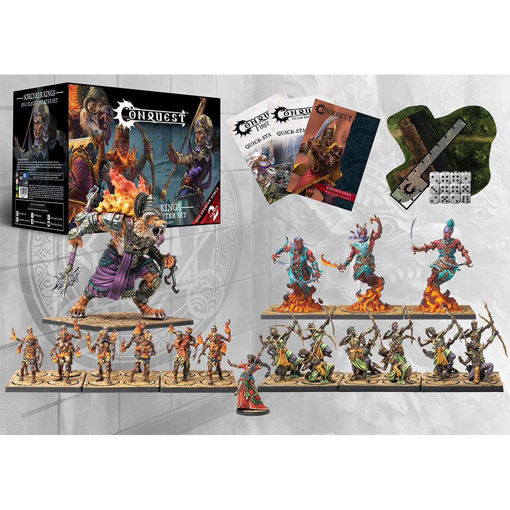 Conquest: Sorcerer Kings - 2025 Supercharged 1-Player Starter Set