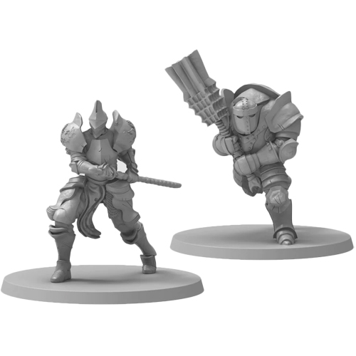 Dark Souls RPG: Miniatures Set - Captains & Warriors