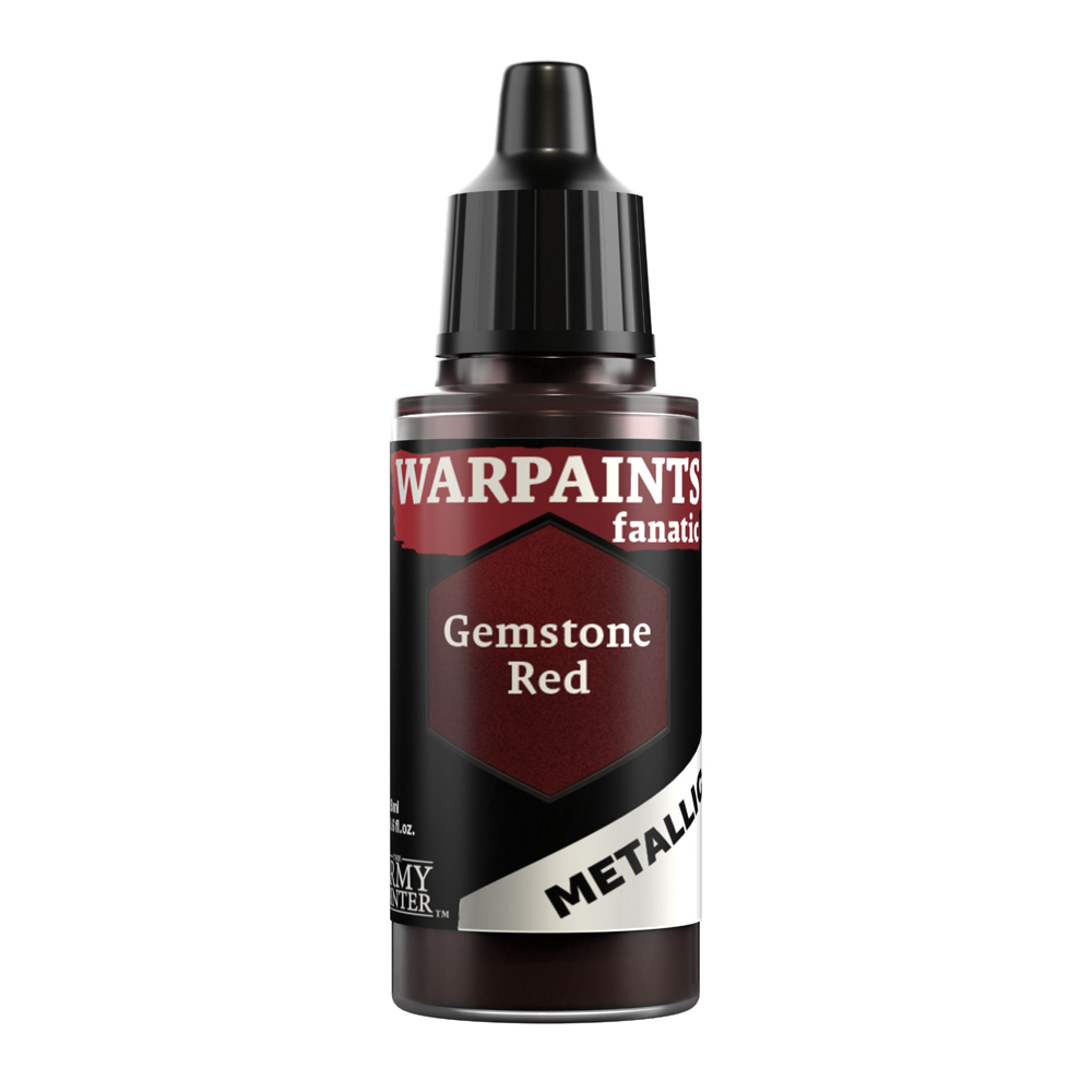 Warpaints Fanatic Metallic: Gemstone Red (18ml)