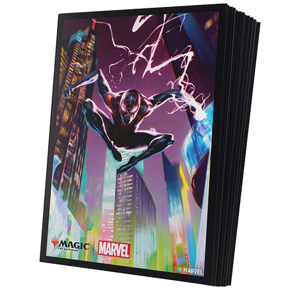 MTG Premium Art Sleeves: Marvel's Spider-Man - Miles Morales (105)