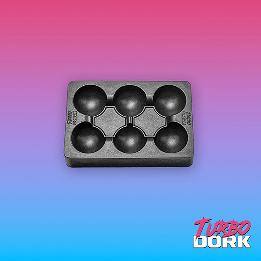 Turbo Dork: Dry Palette - Small Black Silicone