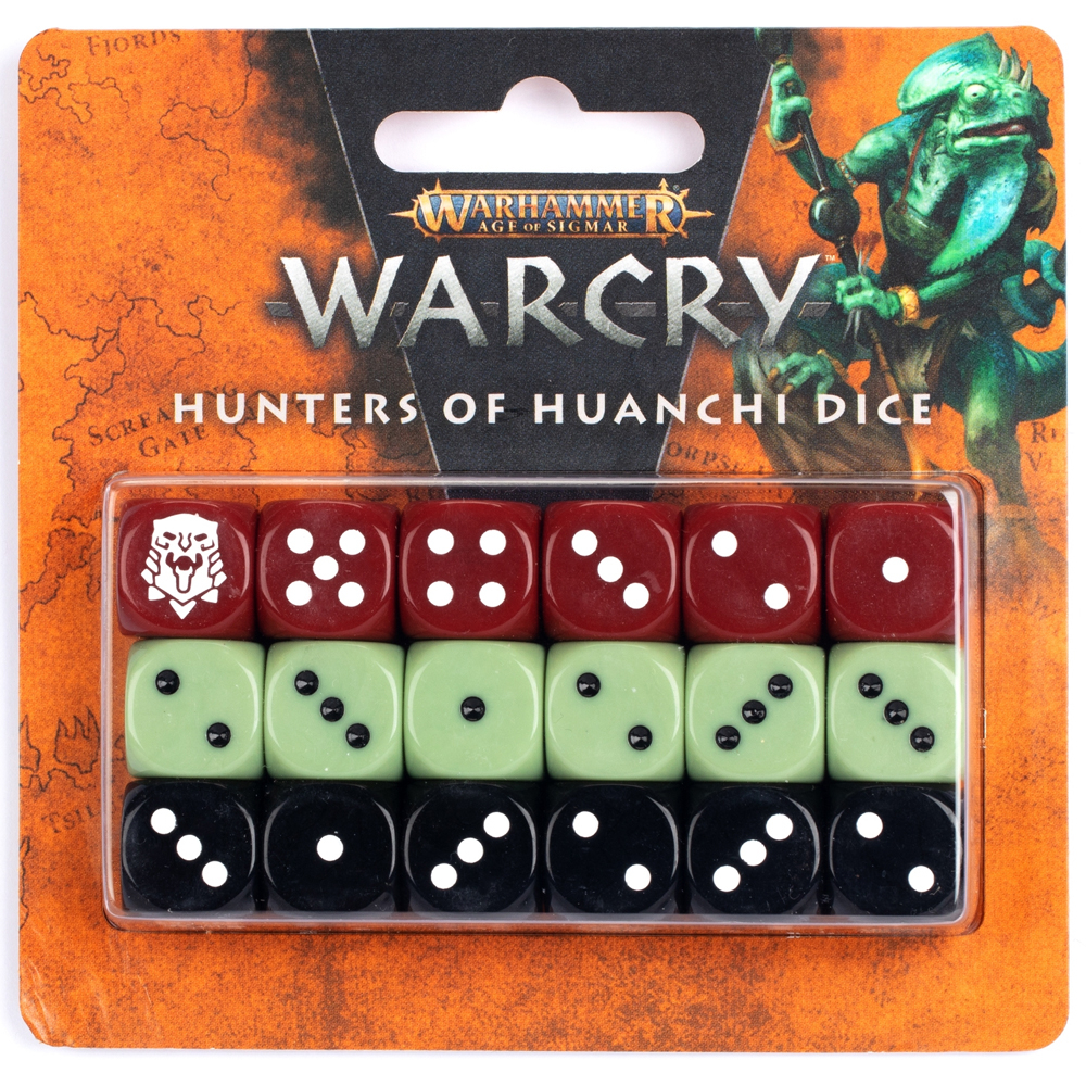 Warcry: Hunters of Huanchi Dice (18) (Last Chance)