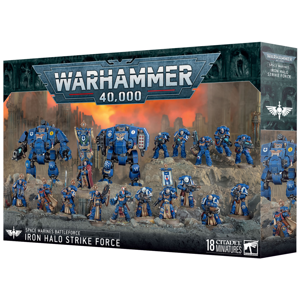 Warhammer 40K: Space Marines Battleforce - Iron Halo Strike Force