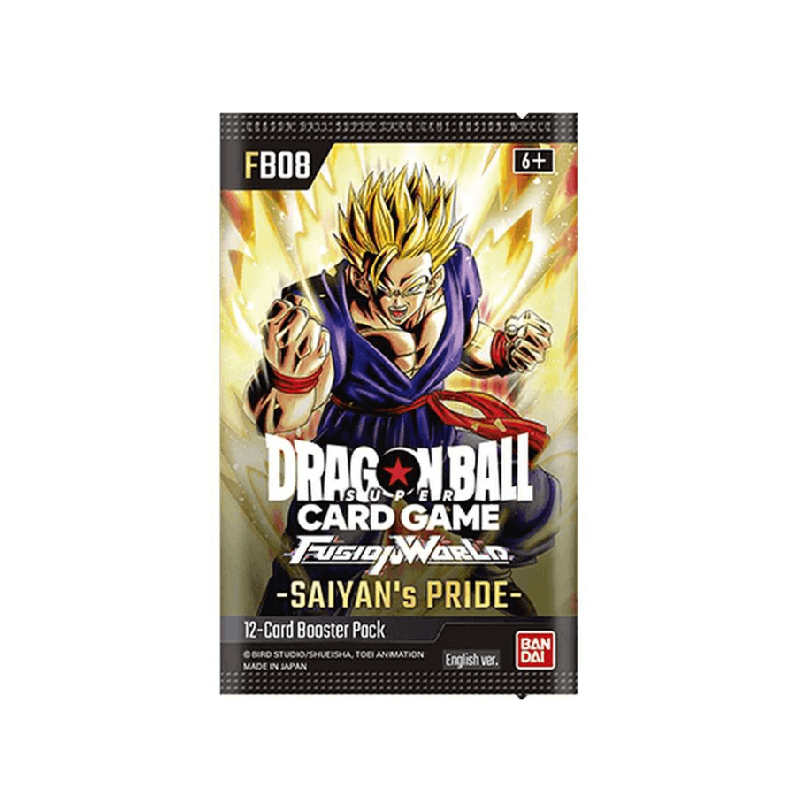 Dragon Ball Super Fusion World TCG: Saiyan's Pride [FB08] - Booster Pack