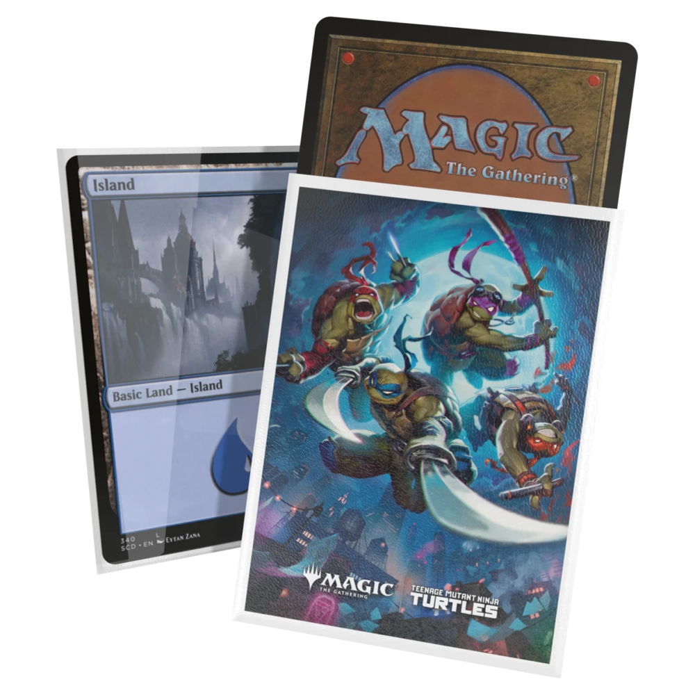 MTG Art Sleeves TMNT: Heroes in a Half-Shell (100) (New Arrival)