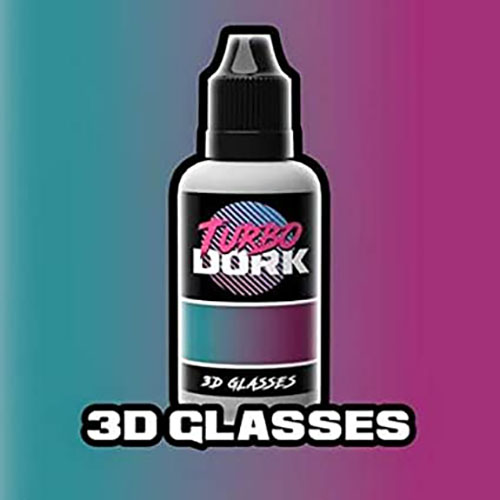 Metallic Acrylic Paint: 3D Glasses (20ml)