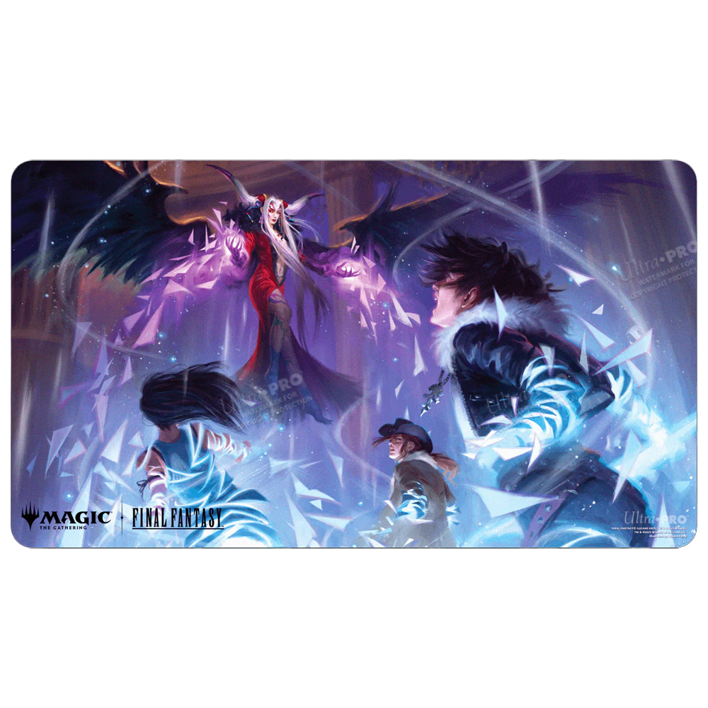 MtG Playmat: Final Fantasy - Temporal Extortion as 'Absorb into Time'
