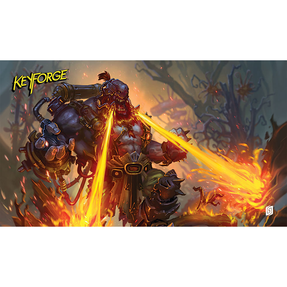 Keyforge Playmat: Winds of Exchange - Crim Torchtooth (Last Chance)