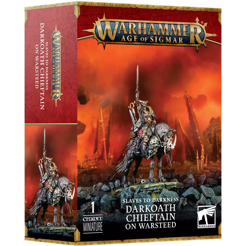 Warhammer Age of Sigmar: Slaves to Darkness - Darkoath Chieftain on Warsteed