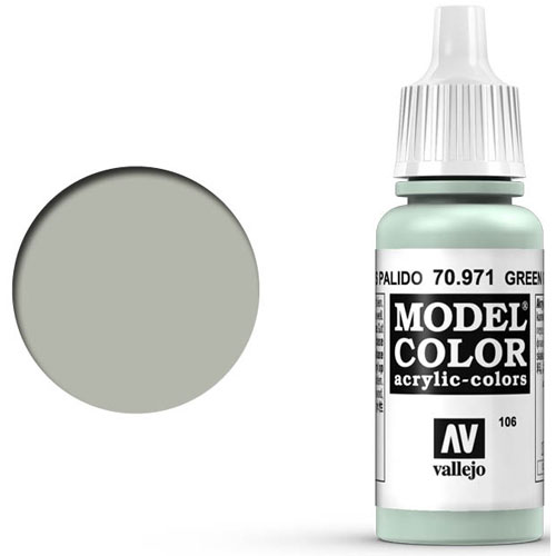 Vallejo Model Color Paint: Pale Green Grey