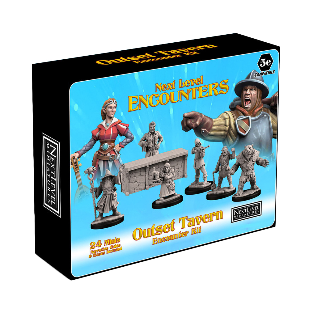 Next Level Miniatures: Encounters - Outset Tavern