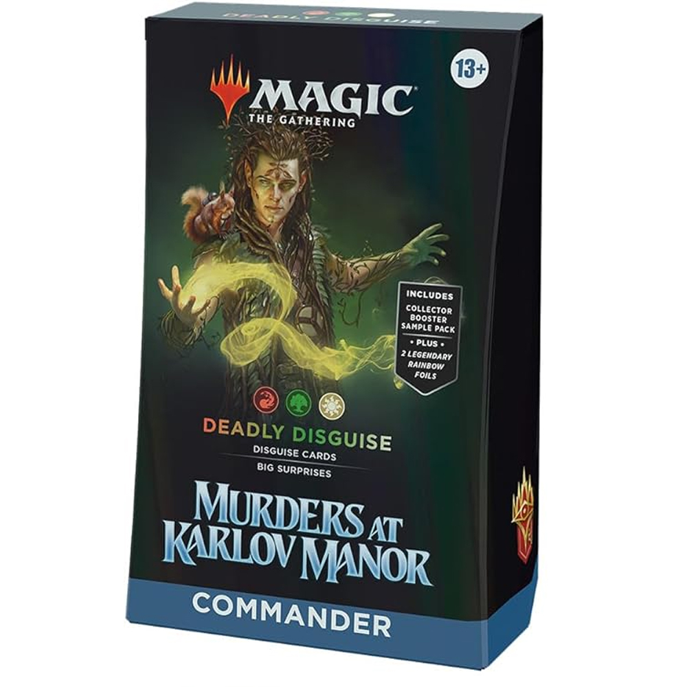 mtg murders at karlov manor commander deck display decks 0190f