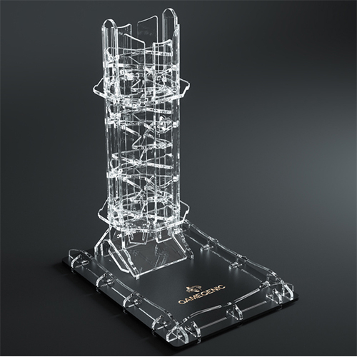 Crystal Twister Premium Dice Tower