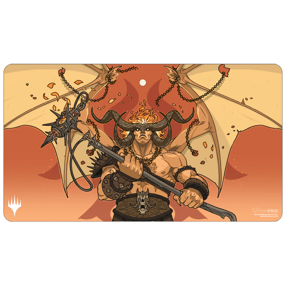MtG Playmat: Murders at Karlov Manor - Rakdos, Patron of Chaos (Last Chance)