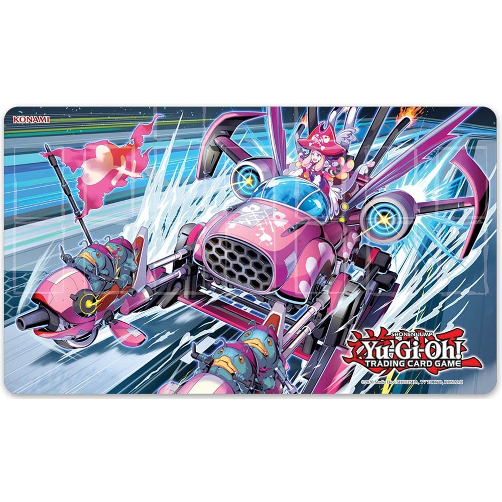 Yu-Gi-Oh Game Mat: Gold Pride Chariot Carrie (Last Chance)