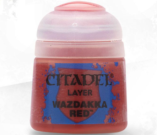 Citadel Layer Paint: Wazdakka Red (12ml)