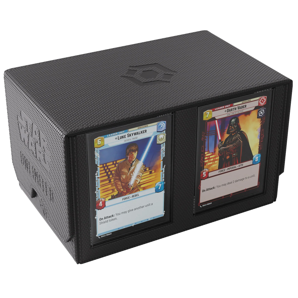 Star Wars Unlimited Double Deck Pod: Black (Villainy)