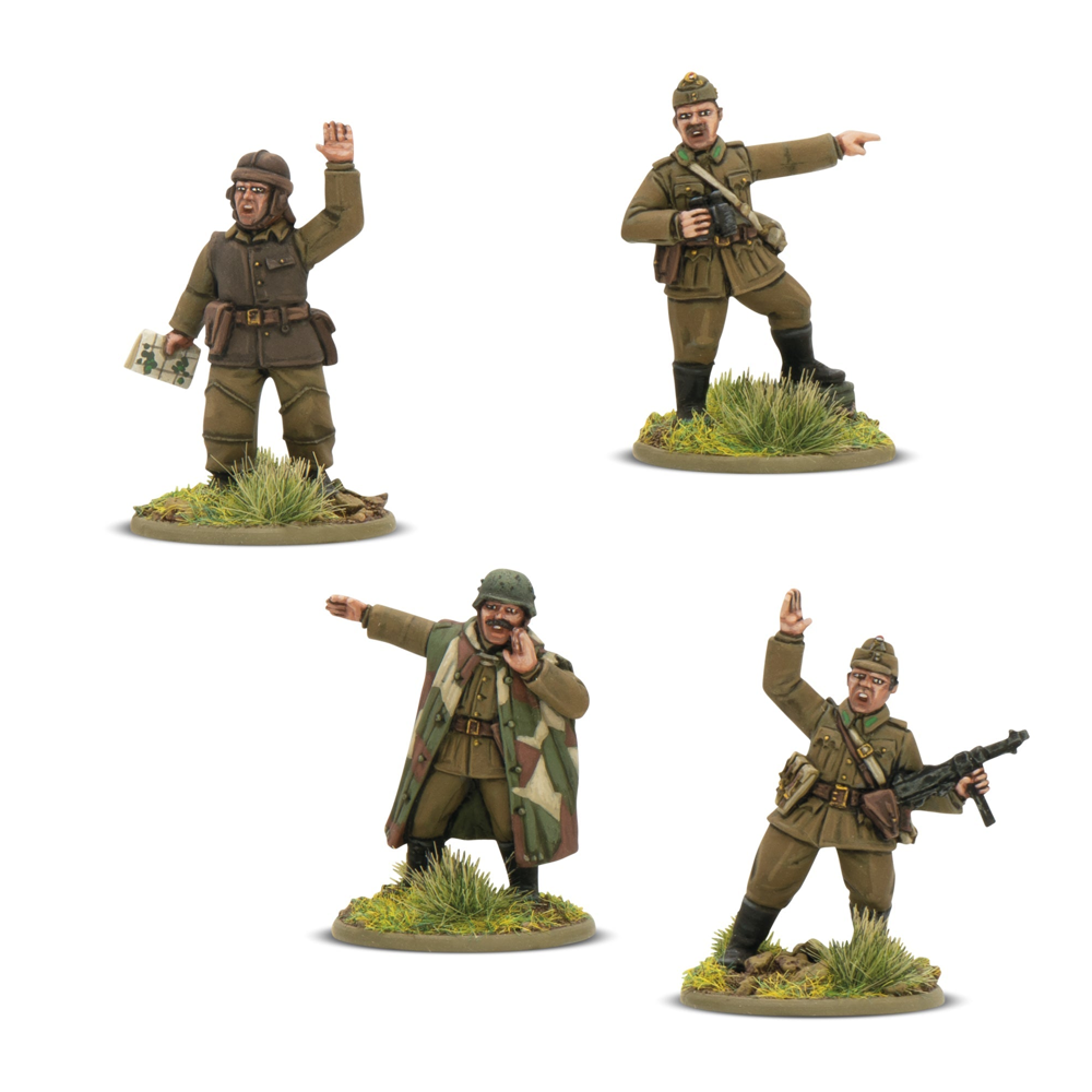 Bolt Action: Hungarian Army Platoon Commanders (Preorder)
