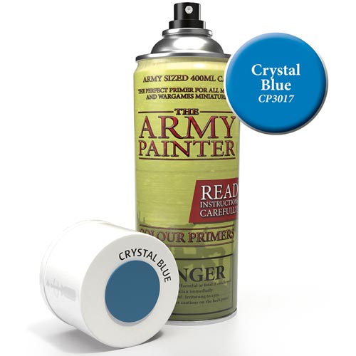 Army Painter Color Primer: Crystal Blue (400ml)