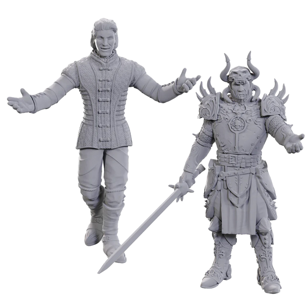 D&D Nolzur's Marvelous Unpainted Minis: Baldur's Gate 3 - Sarevok Anchev & Raphael