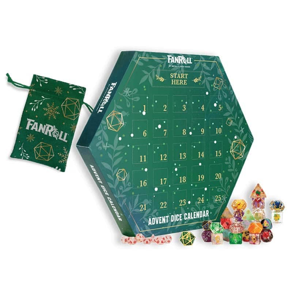 Advent Dice Calendar: Holiday 2025