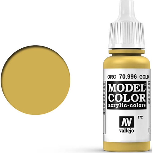 Vallejo Model Color Paint: Gold