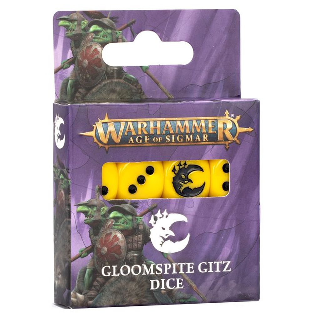 Warhammer Age of Sigmar: Gloomspite Gitz Dice (16)