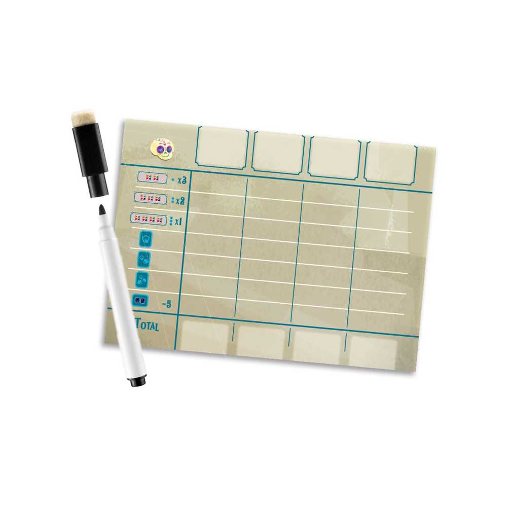 Patzcuaro: Dry-Erase Scoreboard